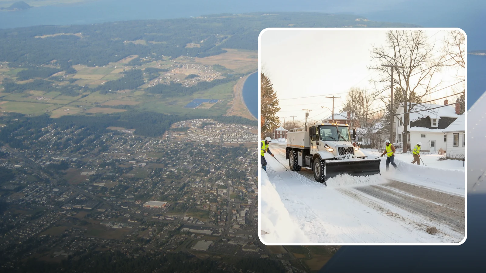 Church Snow Plowing in Oak Harbor, Island County, WA - We plow church lots and entrances ahead of weekend services so congregations of every age arrive safely.
