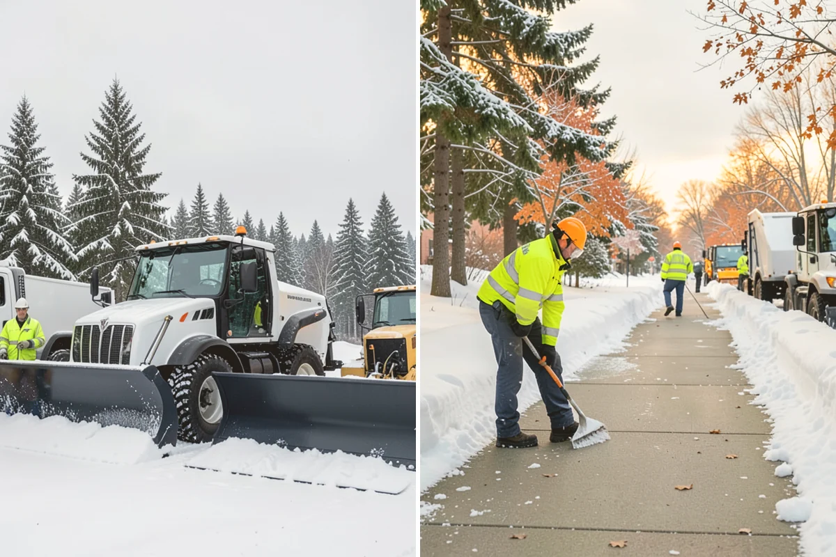 Church Snow Plowing in Orting, Pierce County, WA - Review the service and event schedule to set clearing deadlines