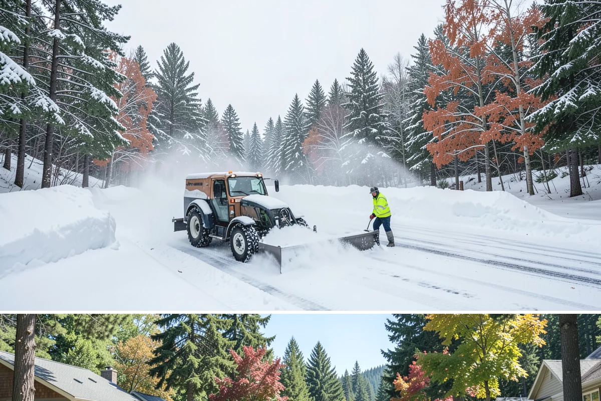 Church Snow Plowing in Orting, Pierce County, WA - Set up a seasonal plan before winter so services are never canceled by an un-cleared lot.