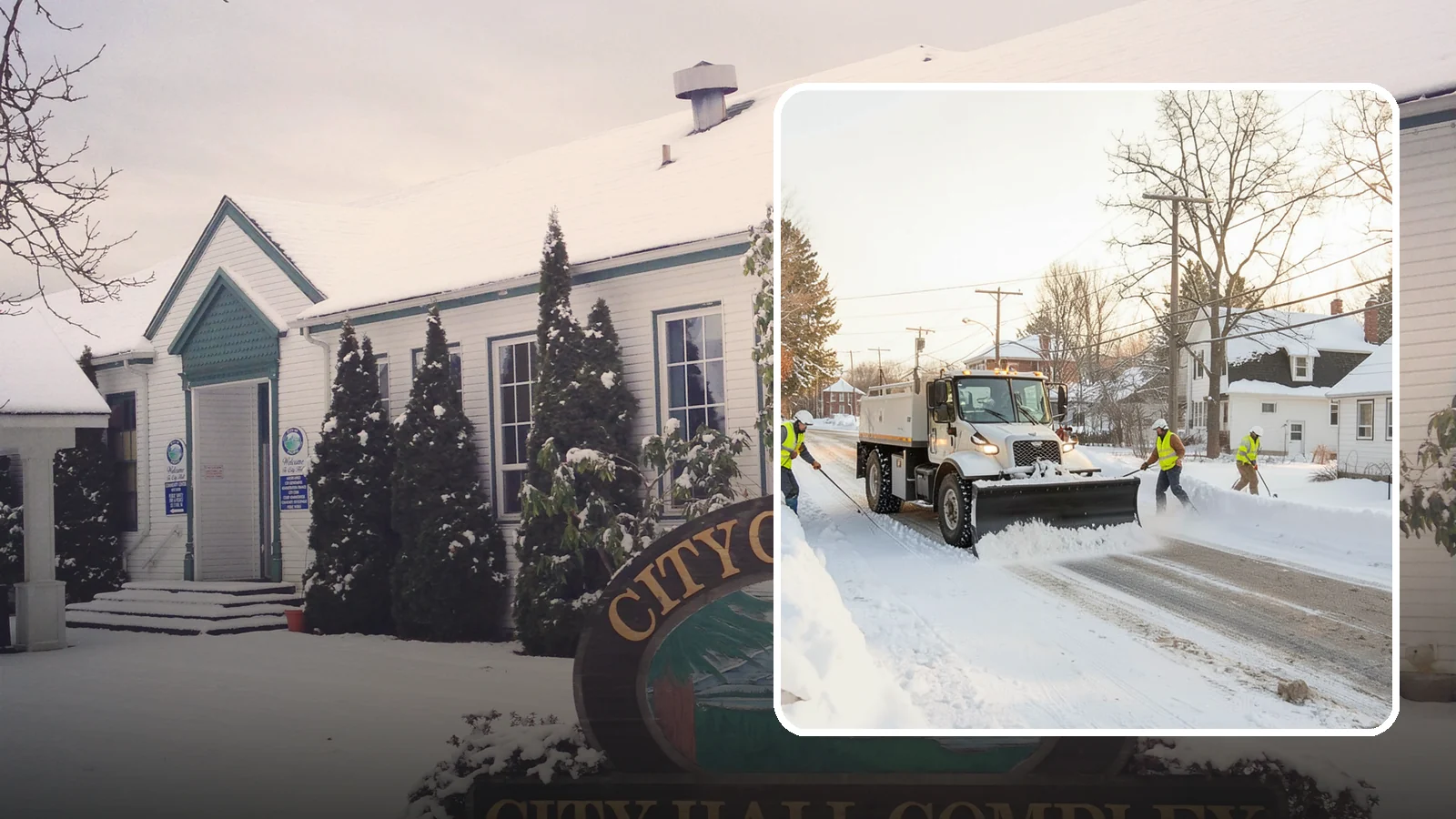Church Snow Plowing in Pacific, King County, WA - We plow church lots and entrances ahead of weekend services so congregations of every age arrive safely.