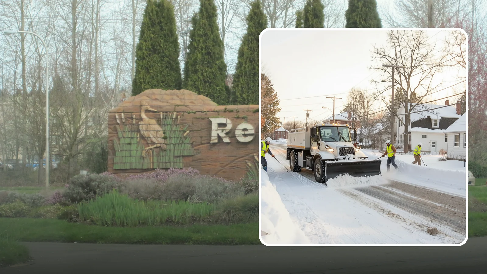Church Snow Plowing in Renton, King County, WA - We plow church lots and entrances ahead of weekend services so congregations of every age arrive safely.