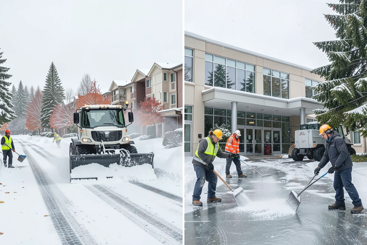 Church Snow Plowing in Renton, King County, WA - Review the service and event schedule to set clearing deadlines