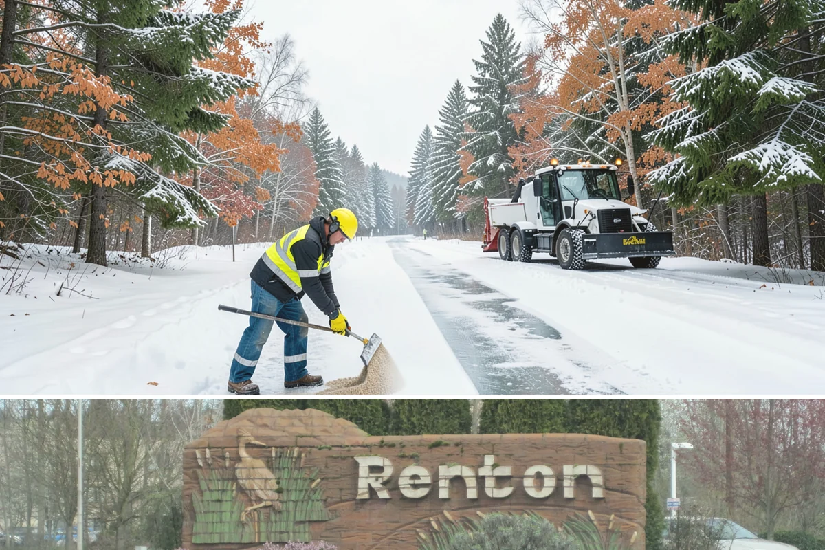 Church Snow Plowing in Renton, King County, WA - Set up a seasonal plan before winter so services are never canceled by an un-cleared lot.
