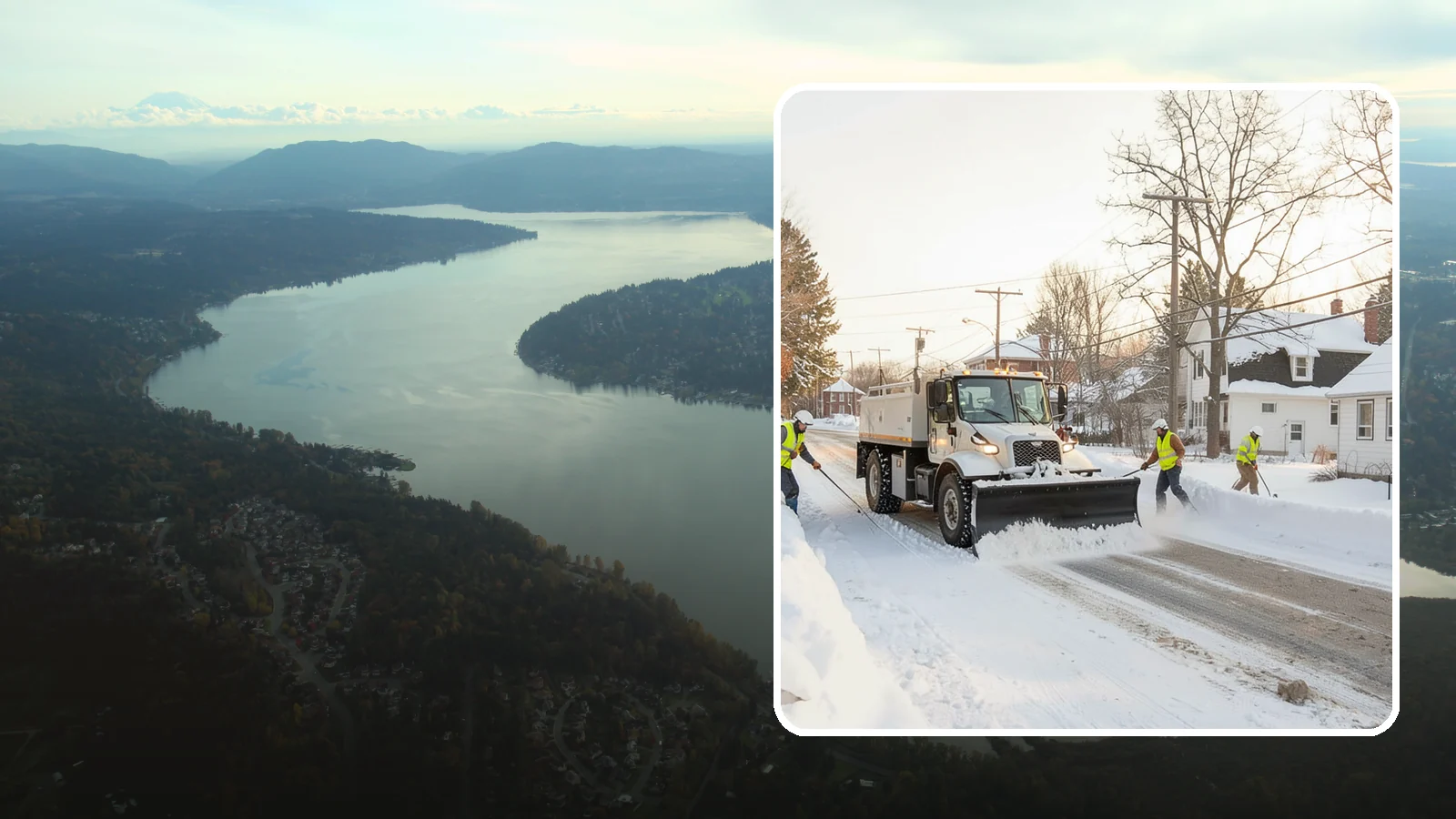 Church Snow Plowing in Sammamish, King County, WA - We plow church lots and entrances ahead of weekend services so congregations of every age arrive safely.