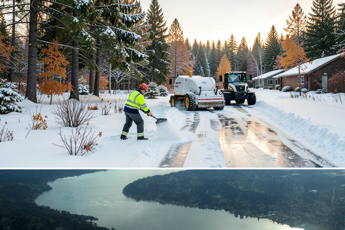Church Snow Plowing in Sammamish, King County, WA - Set up a seasonal plan before winter so services are never canceled by an un-cleared lot.