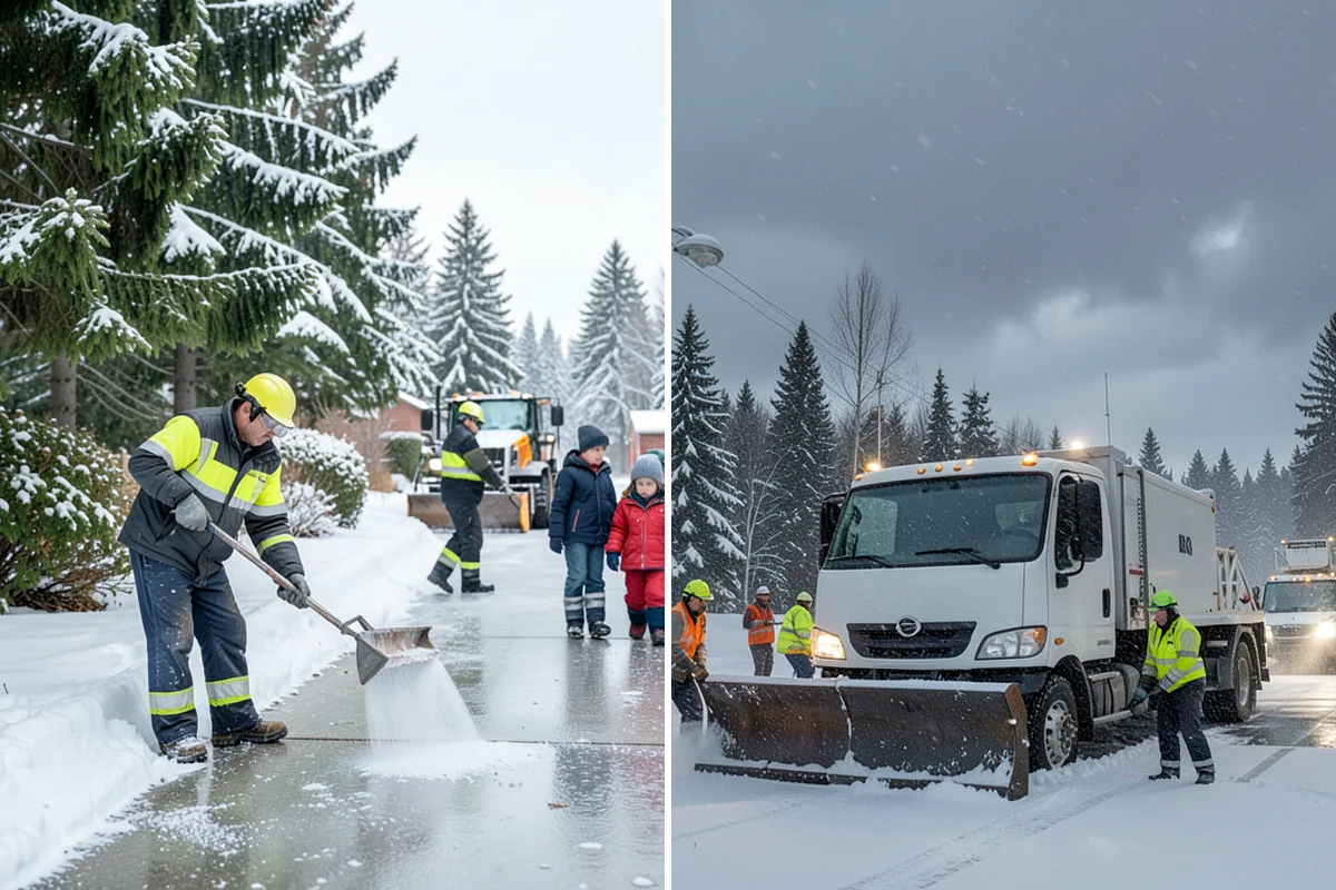 Church Snow Plowing in Seattle, King County, WA - Review the service and event schedule to set clearing deadlines