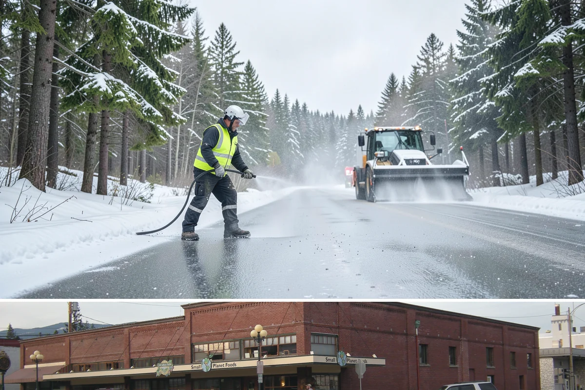 Church Snow Plowing in Sedro-Woolley, Skagit County, WA - Set up a seasonal plan before winter so services are never canceled by an un-cleared lot.