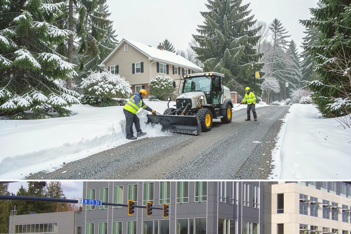 Church Snow Plowing in Shoreline, King County, WA - Set up a seasonal plan before winter so services are never canceled by an un-cleared lot.