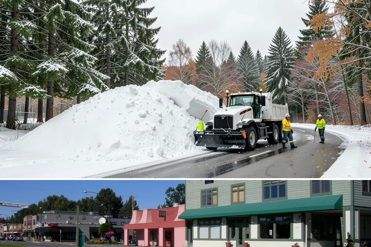 Church Snow Plowing in Snoqualmie, King County, WA - Set up a seasonal plan before winter so services are never canceled by an un-cleared lot.