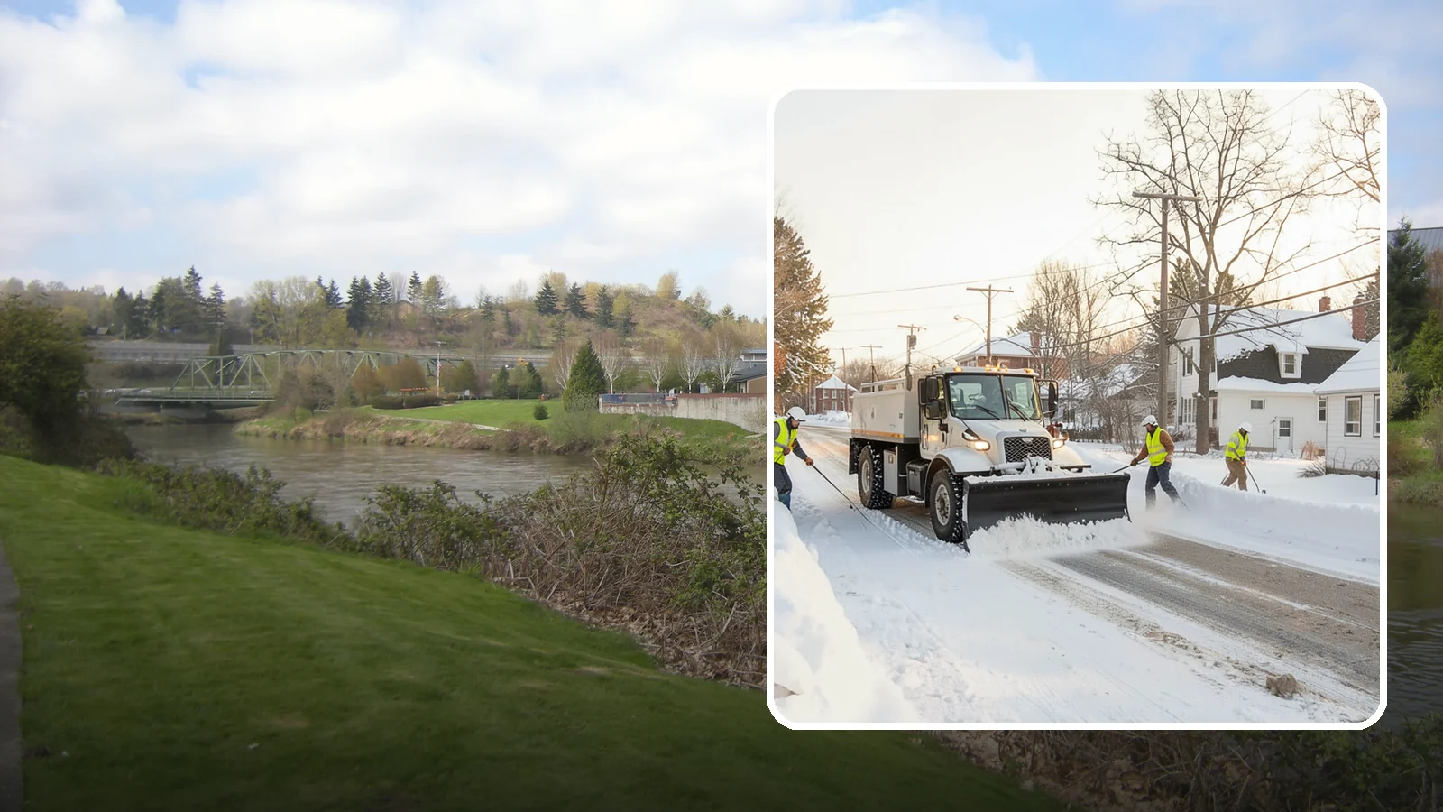 Church Snow Plowing in Tukwila, King County, WA - We plow church lots and entrances ahead of weekend services so congregations of every age arrive safely.
