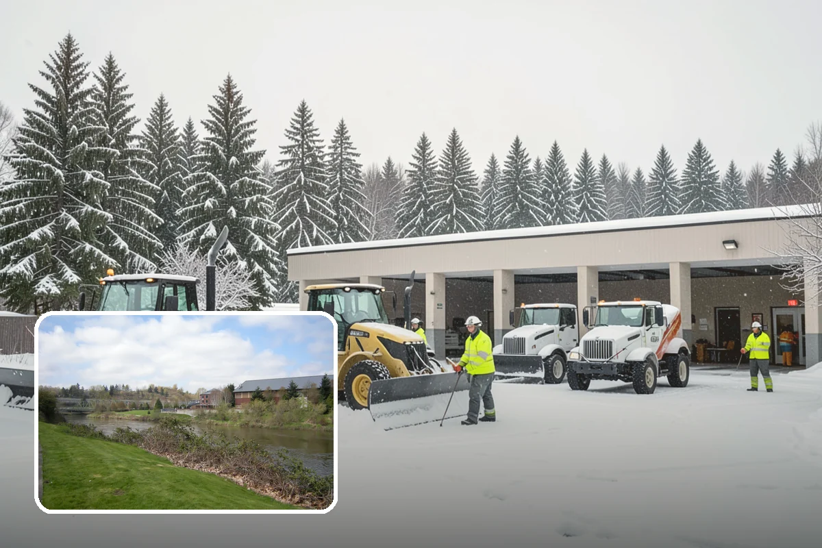 Church Snow Plowing in Tukwila, King County, WA - Main and overflow lots cleared ahead of weekend services