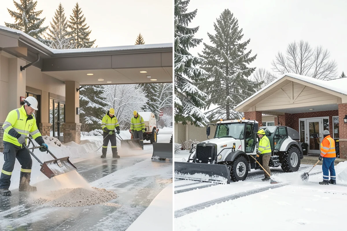 Church Snow Plowing in University Place, Pierce County, WA - Review the service and event schedule to set clearing deadlines