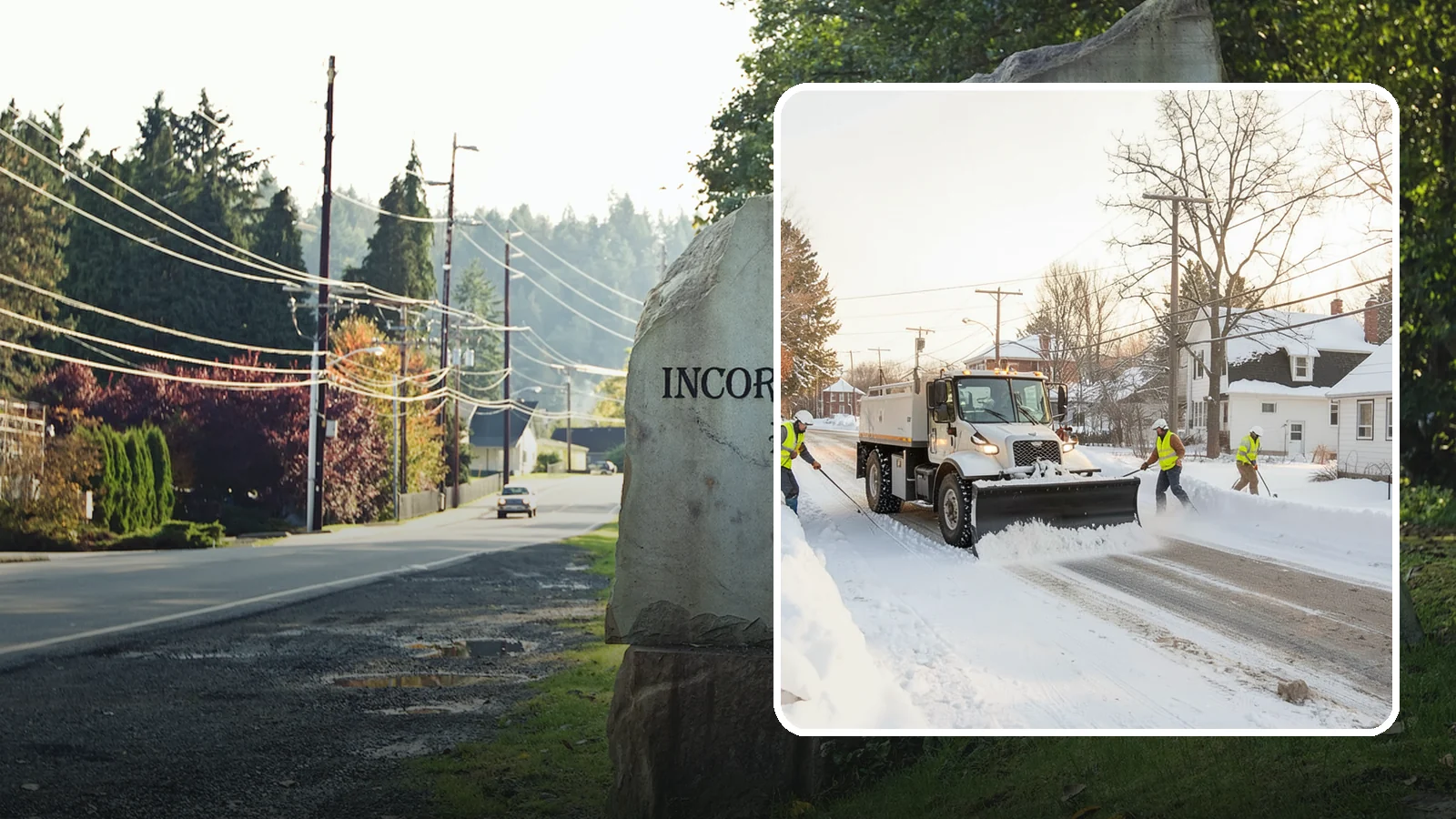 Church Snow Plowing in Wilkeson, Pierce County, WA - We plow church lots and entrances ahead of weekend services so congregations of every age arrive safely.