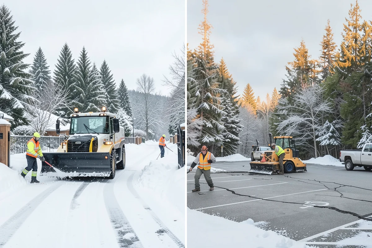 Church Snow Plowing in Wilkeson, Pierce County, WA - Review the service and event schedule to set clearing deadlines