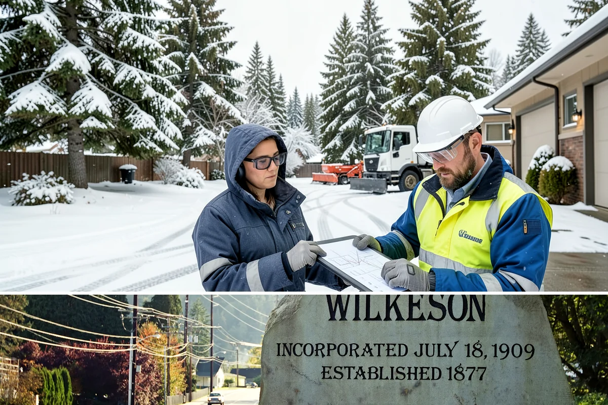 Church Snow Plowing in Wilkeson, Pierce County, WA - Set up a seasonal plan before winter so services are never canceled by an un-cleared lot.