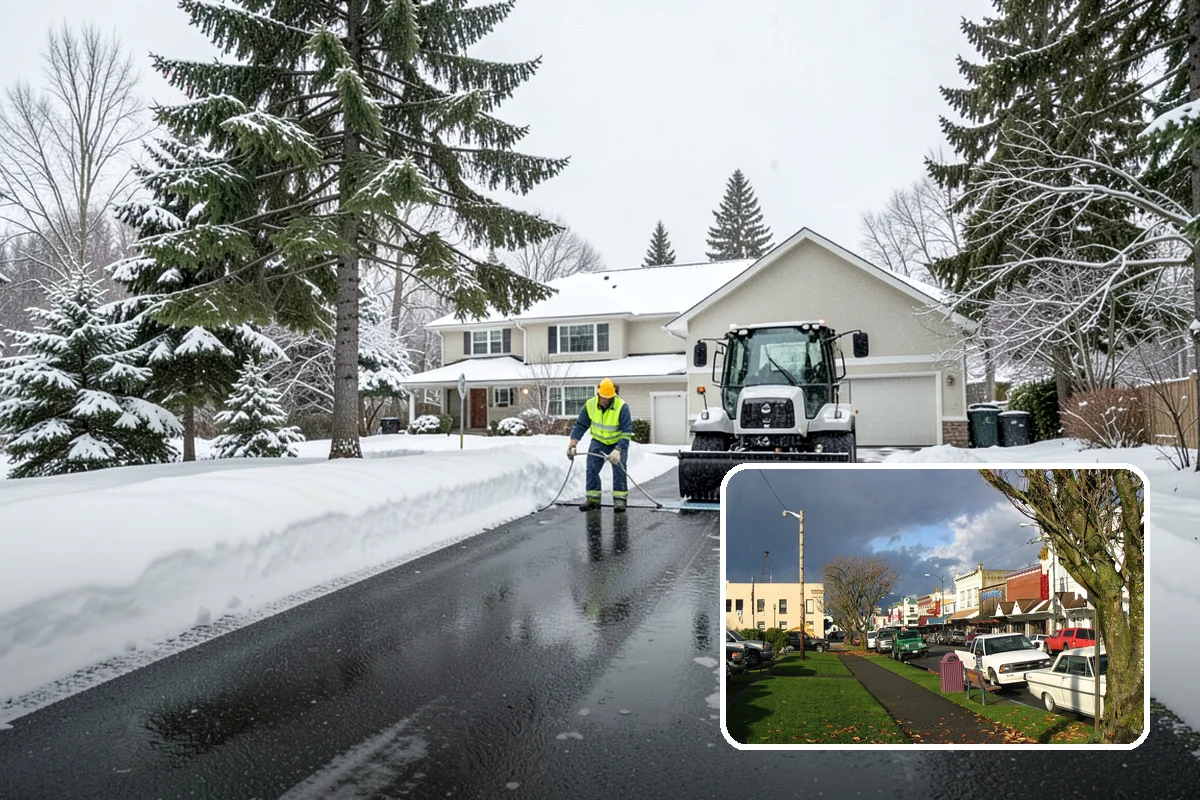 Church Snow Removal in Arlington, Snohomish County, WA - Safe arrival for elderly and family members
