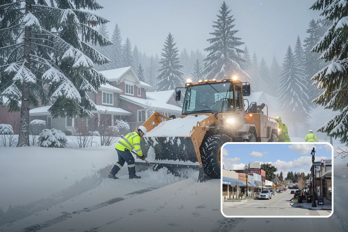 Church Snow Removal in Bothell, King County, WA - Safe arrival for elderly and family members