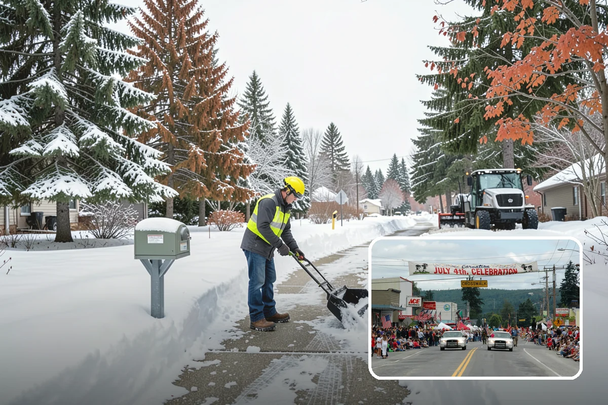 Church Snow Removal in Carnation, King County, WA - Safe arrival for elderly and family members