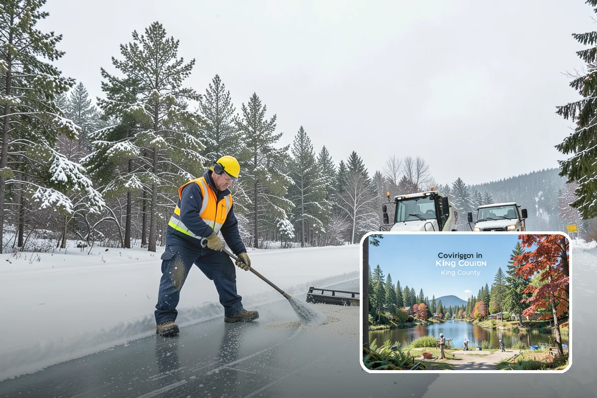 Church Snow Removal in Covington, King County, WA - Safe arrival for elderly and family members