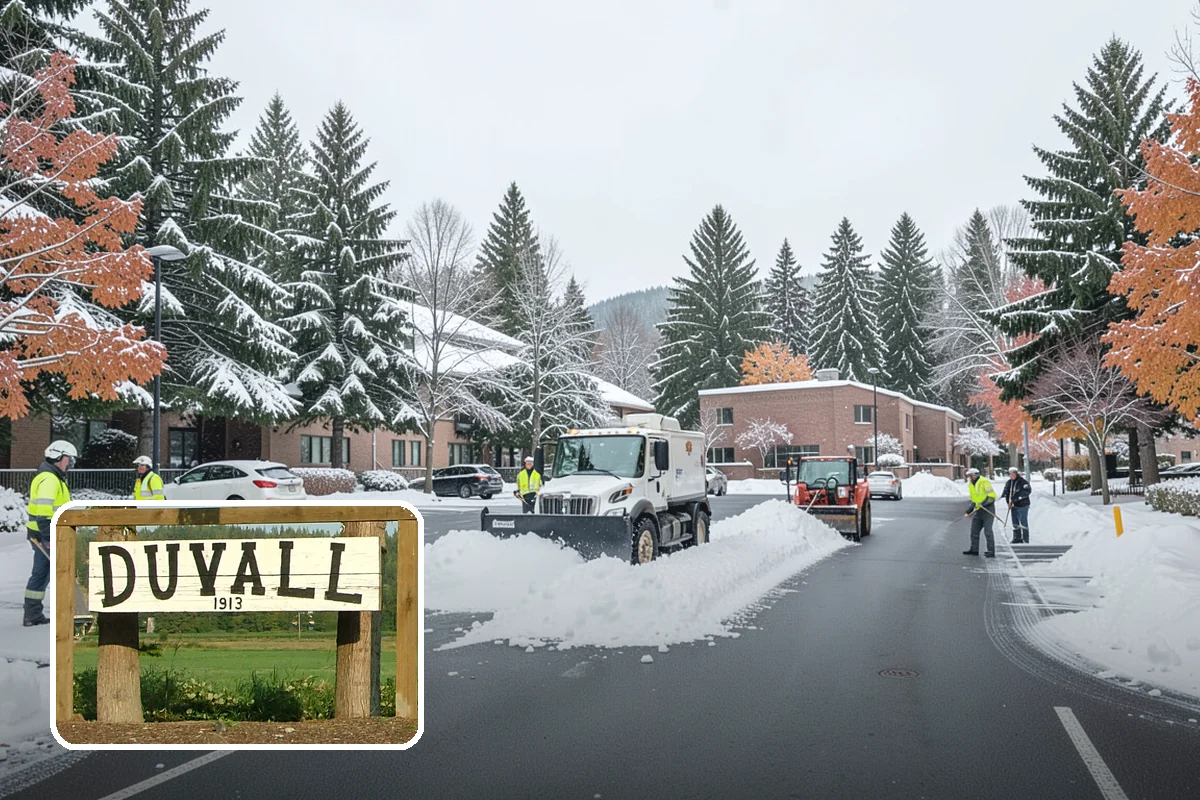 Church Snow Removal in Duvall, King County, WA - Safe arrival for elderly and family members