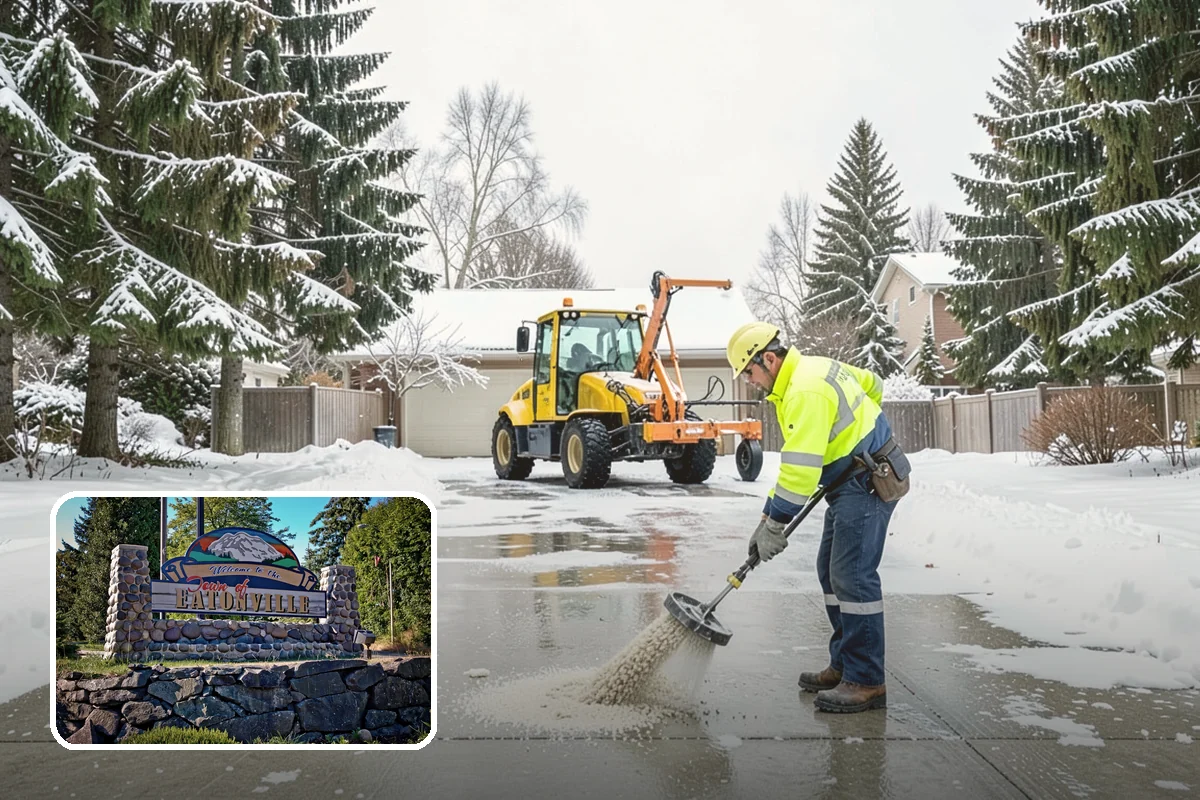 Church Snow Removal in Eatonville, Pierce County, WA - Safe arrival for elderly and family members