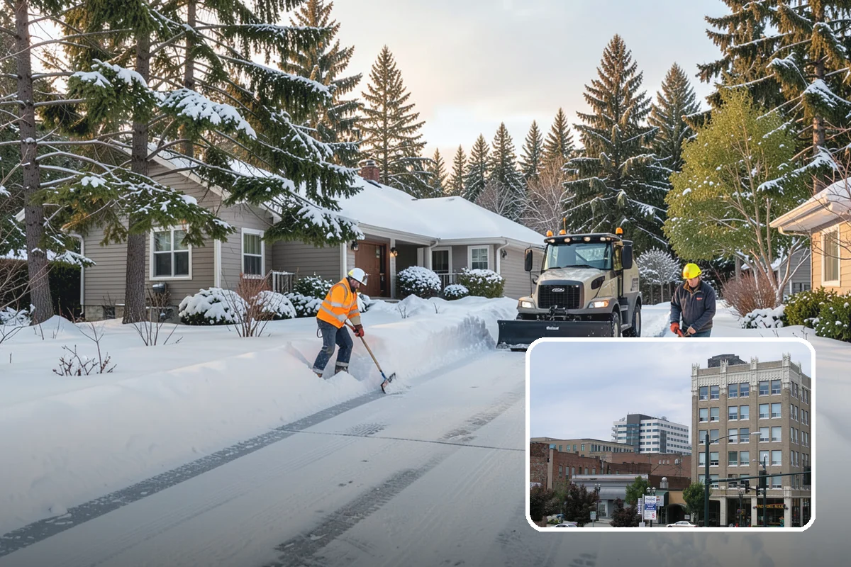 Church Snow Removal in Everett, Snohomish County, WA - Safe arrival for elderly and family members
