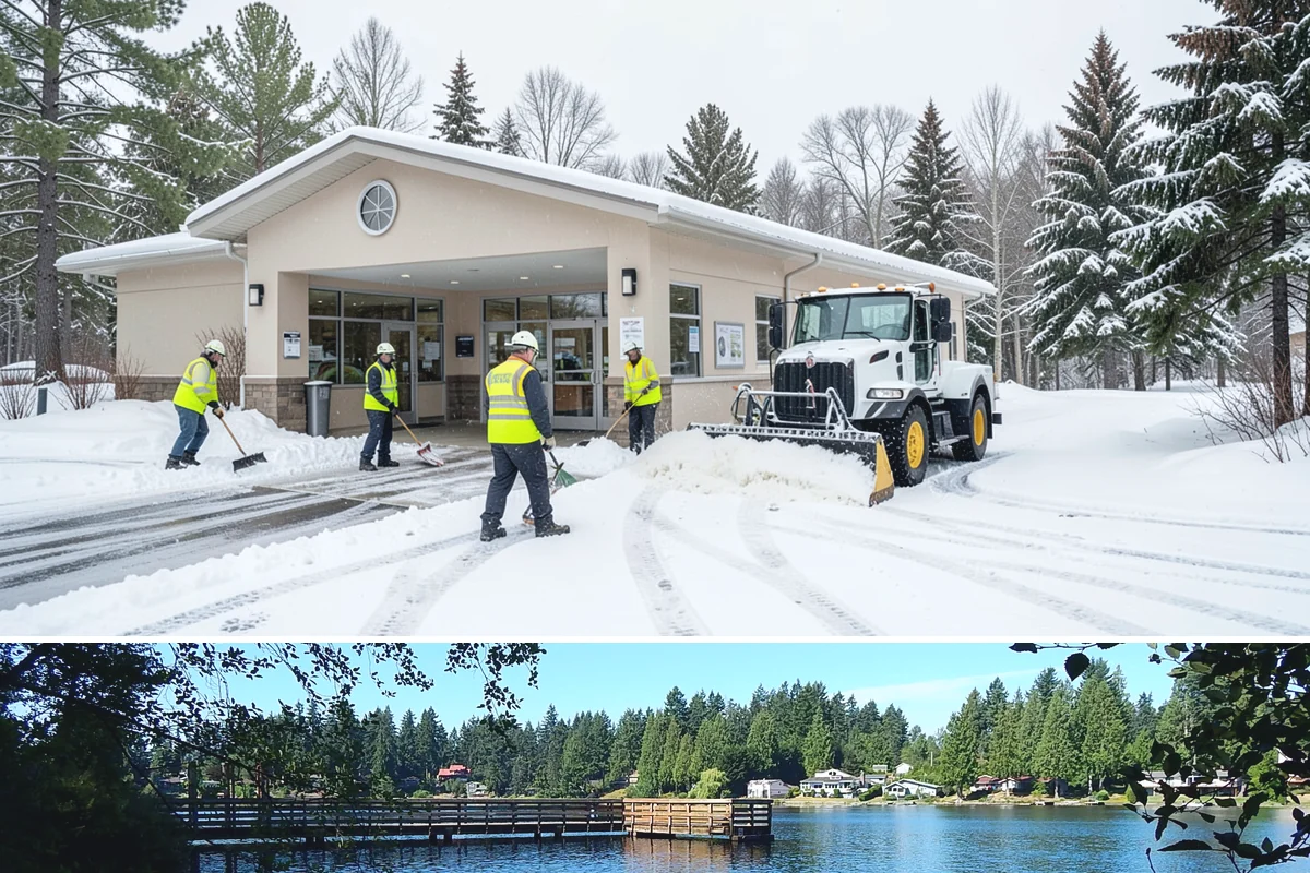 Church Snow Removal in Federal Way, King County, WA - Churches need dependable Sunday-morning coverage throughout the December-to-February window when weekend storms are most...
