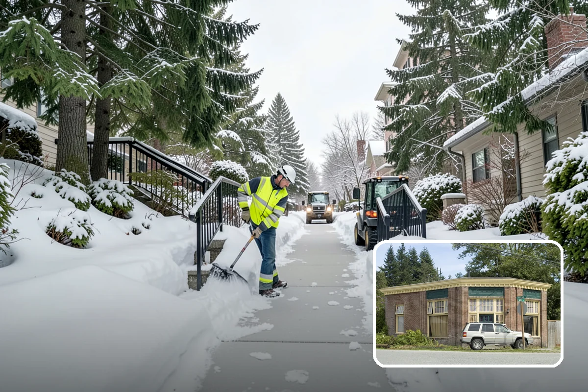 Church Snow Removal in Hamilton, Skagit County, WA - Safe arrival for elderly and family members