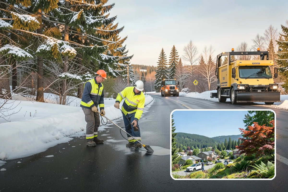 Church Snow Removal in Index, Snohomish County, WA - Safe arrival for elderly and family members