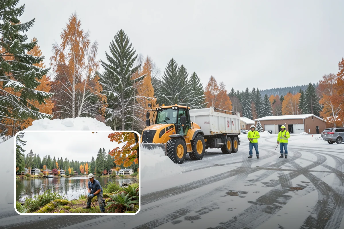 Church Snow Removal in La Conner, Skagit County, WA - Safe arrival for elderly and family members