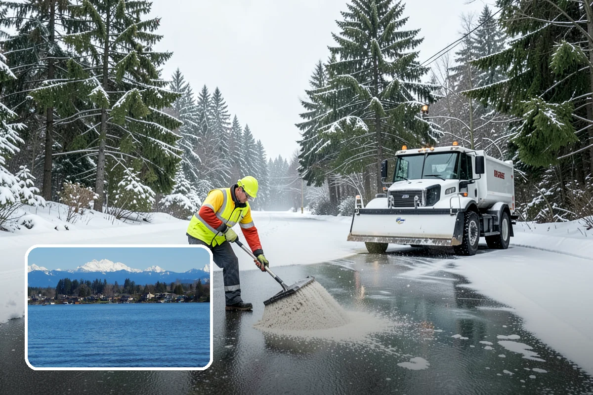 Church Snow Removal in Lake Stevens, Snohomish County, WA - Safe arrival for elderly and family members