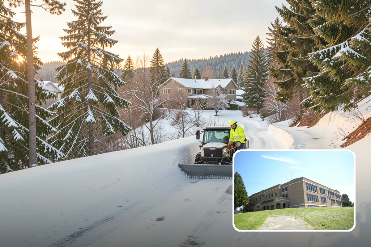 Church Snow Removal in Maple Valley, King County, WA - Safe arrival for elderly and family members