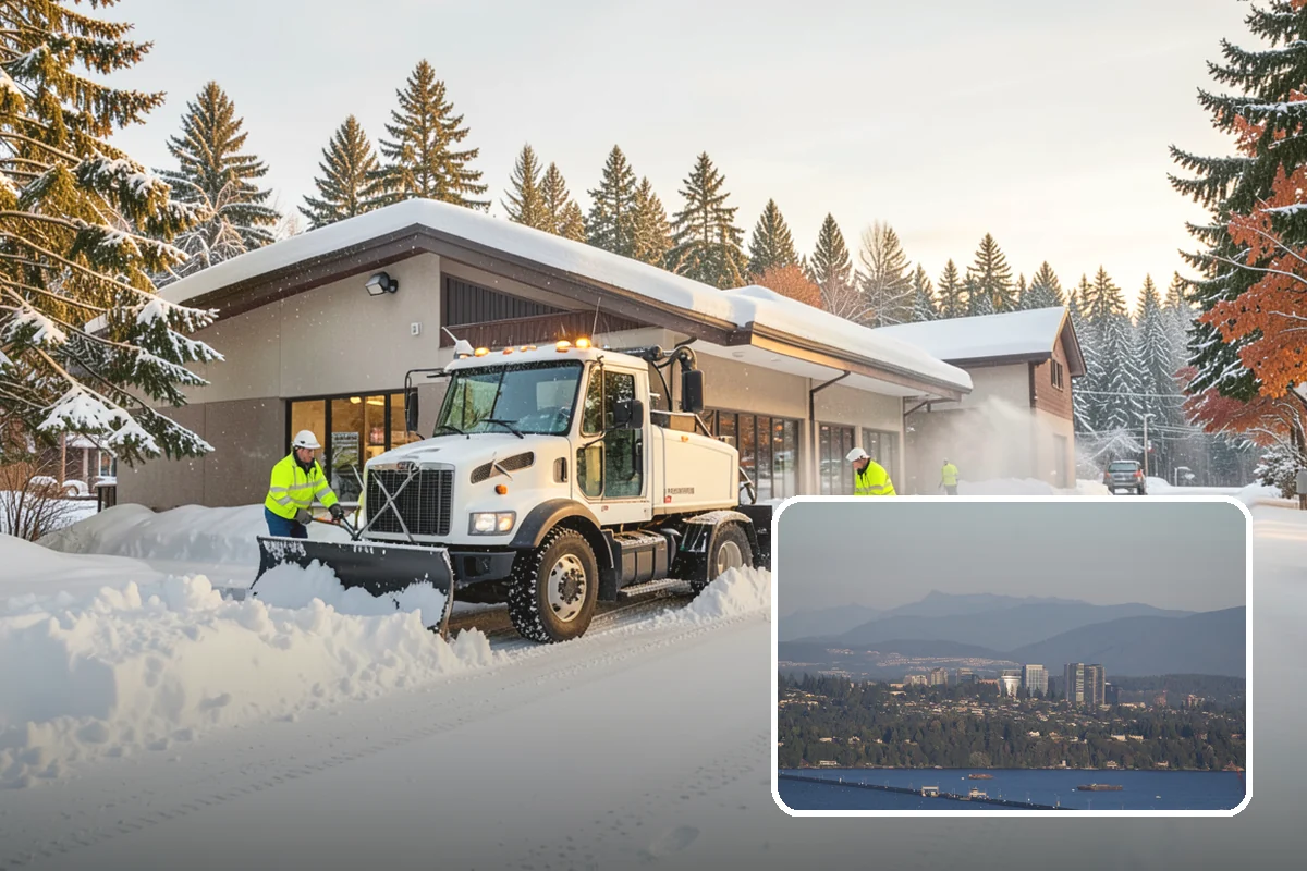 Church Snow Removal in Medina, King County, WA - Safe arrival for elderly and family members