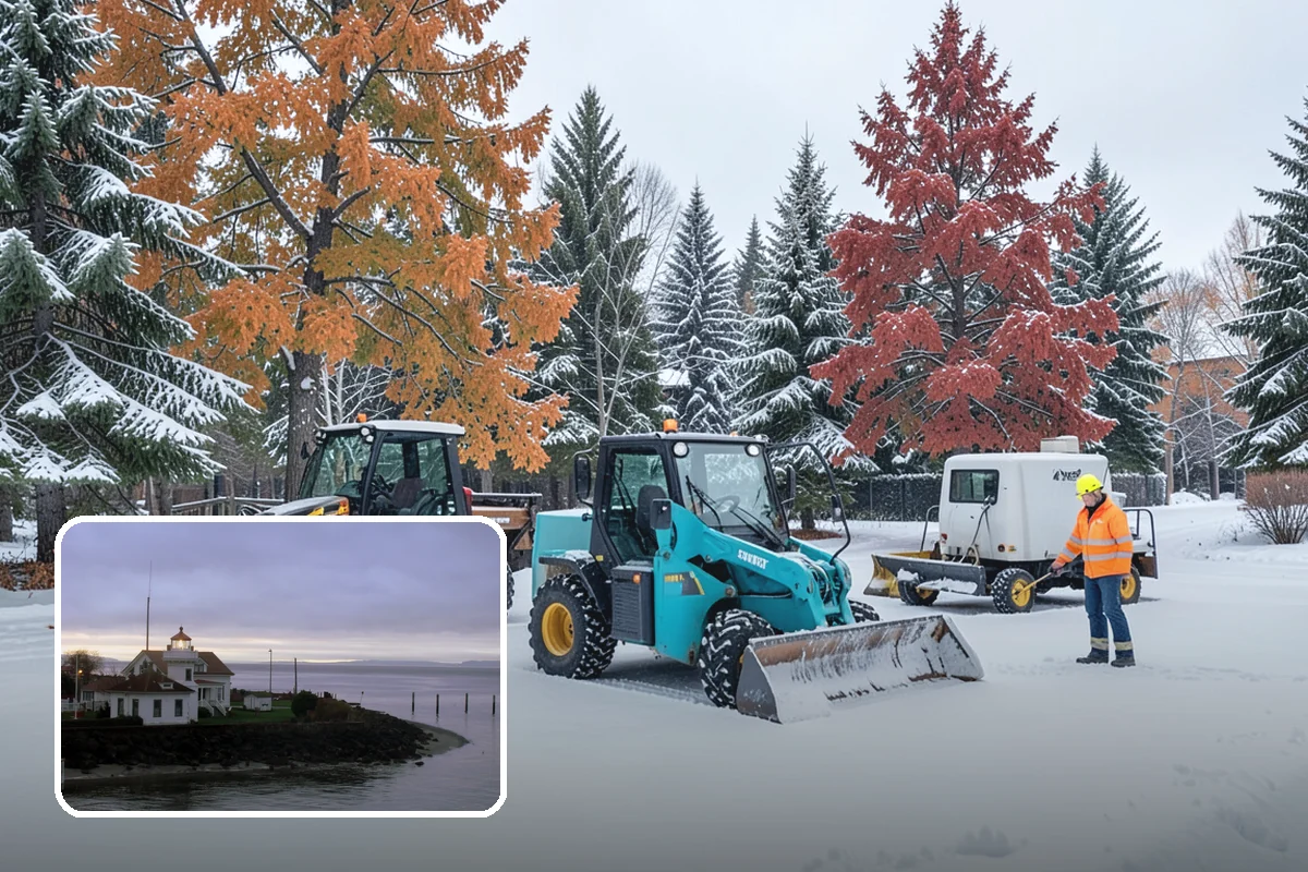 Church Snow Removal in Mukilteo, Snohomish County, WA - Safe arrival for elderly and family members