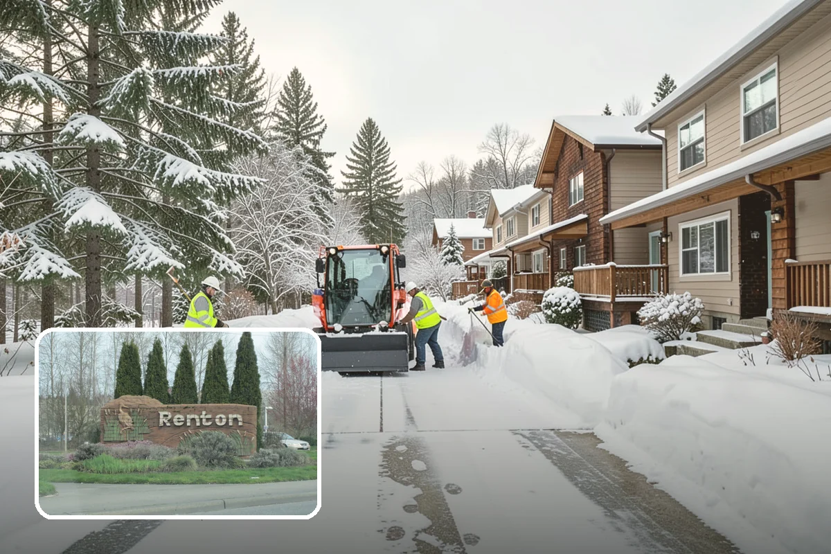 Church Snow Removal in Renton, King County, WA - Safe arrival for elderly and family members