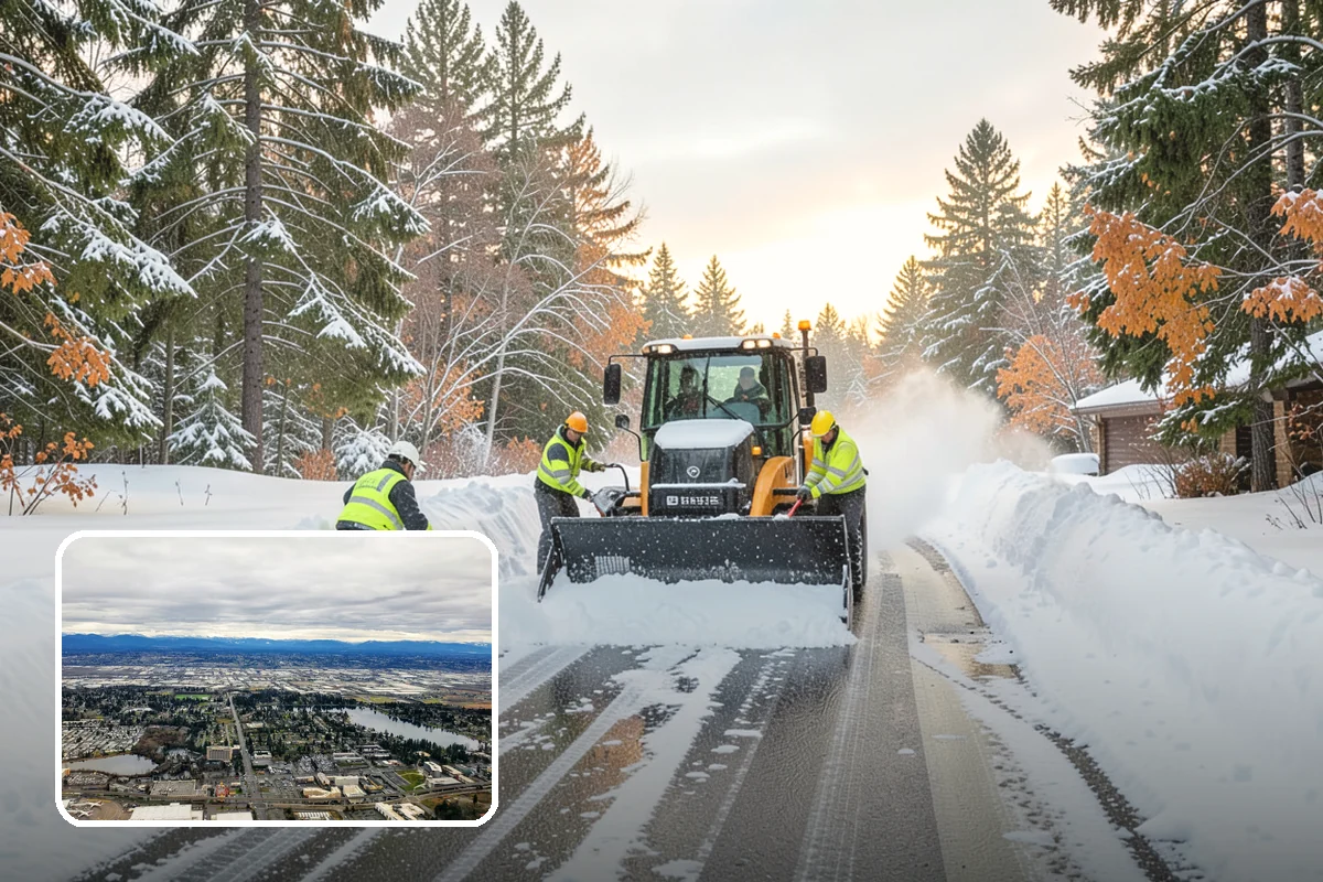 Church Snow Removal in SeaTac, King County, WA - Safe arrival for elderly and family members
