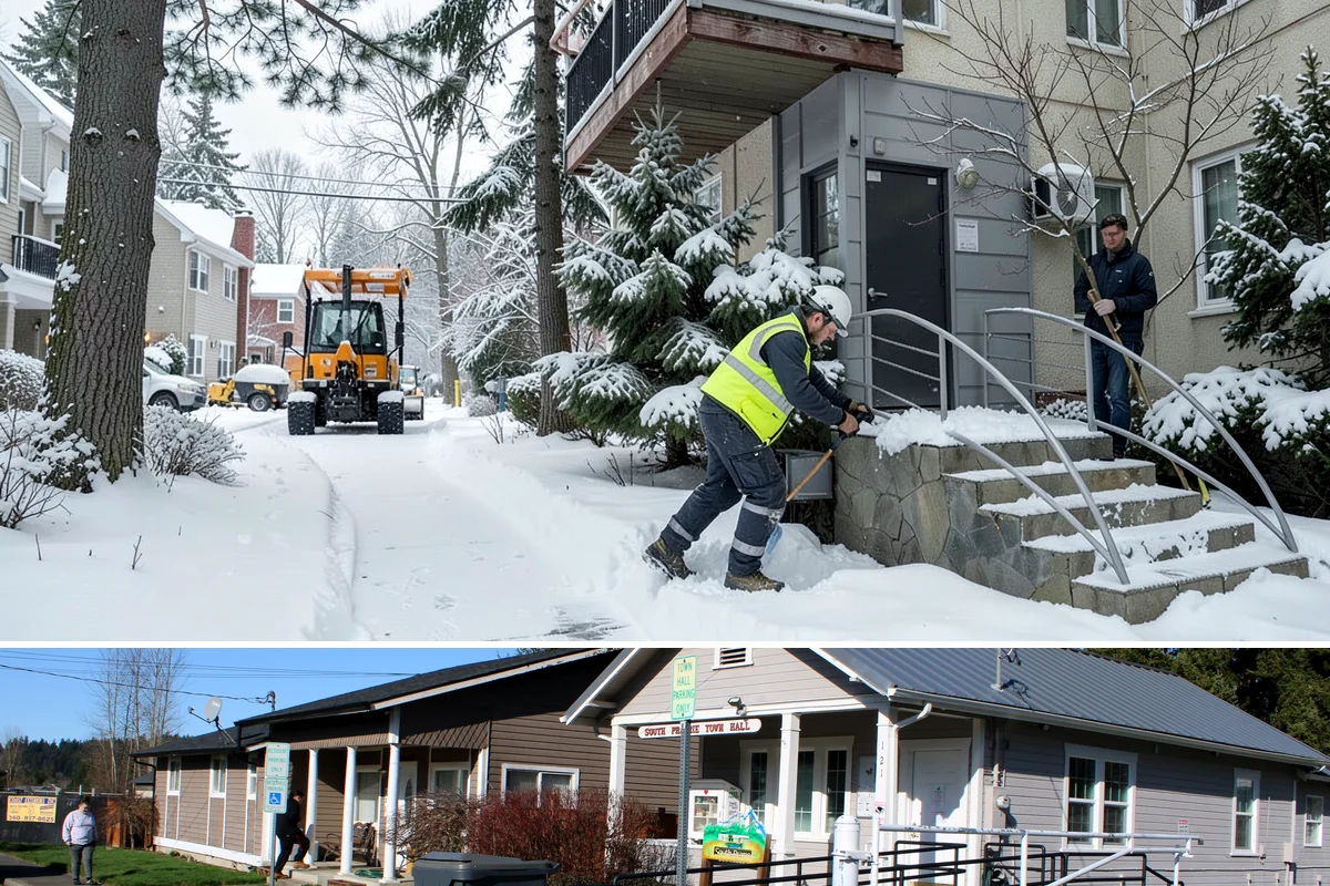 Church Snow Removal in South Prairie, Pierce County, WA - Churches need dependable Sunday-morning coverage throughout the December-to-February window when weekend storms are most...