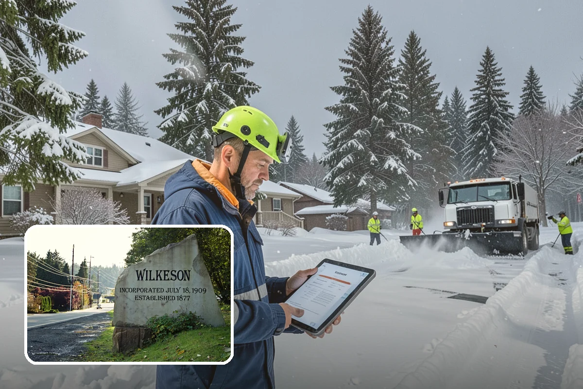 Church Snow Removal in Wilkeson, Pierce County, WA - Safe arrival for elderly and family members