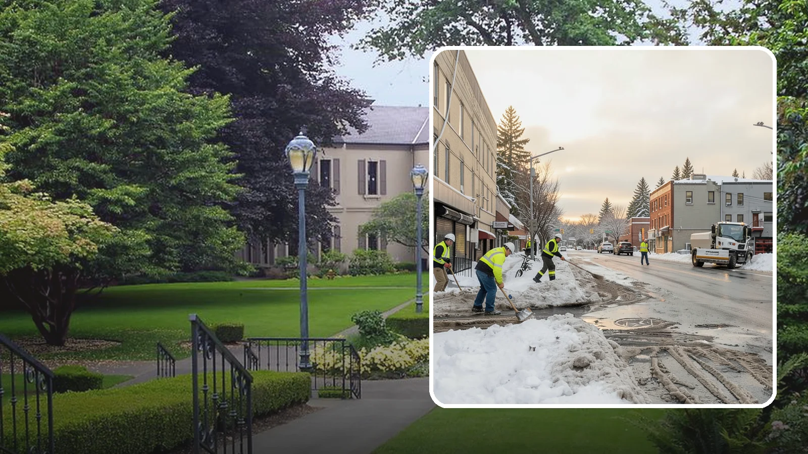 Church Snow Removal in Woodinville, King County, WA - Ensure your congregation arrives safely by keeping church lots, walkways, and entrances clear during winter services and events.