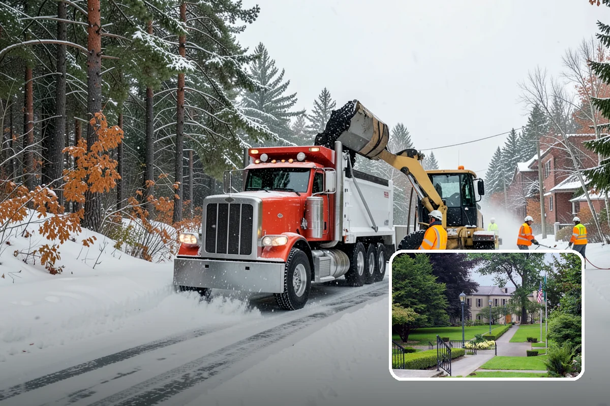 Church Snow Removal in Woodinville, King County, WA - Safe arrival for elderly and family members