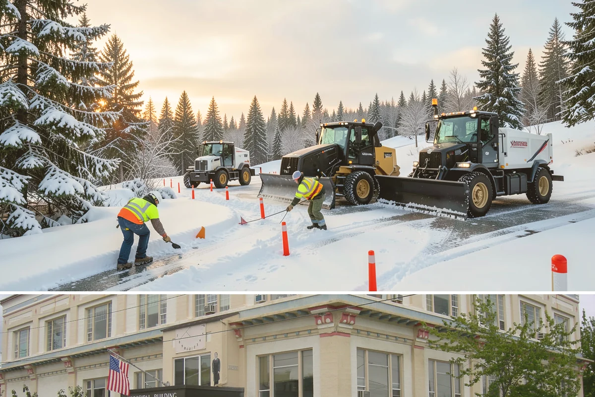 Commercial Roof Snow Removal in Anacortes, Skagit County, WA - Commercial roof snow removal is critical through sustained lowland snow and rain-on-snow events that threaten wide flat...
