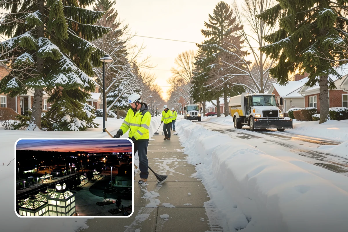 Commercial Roof Snow Removal in Auburn, King County, WA - Keeps large roofs under safe structural load limits