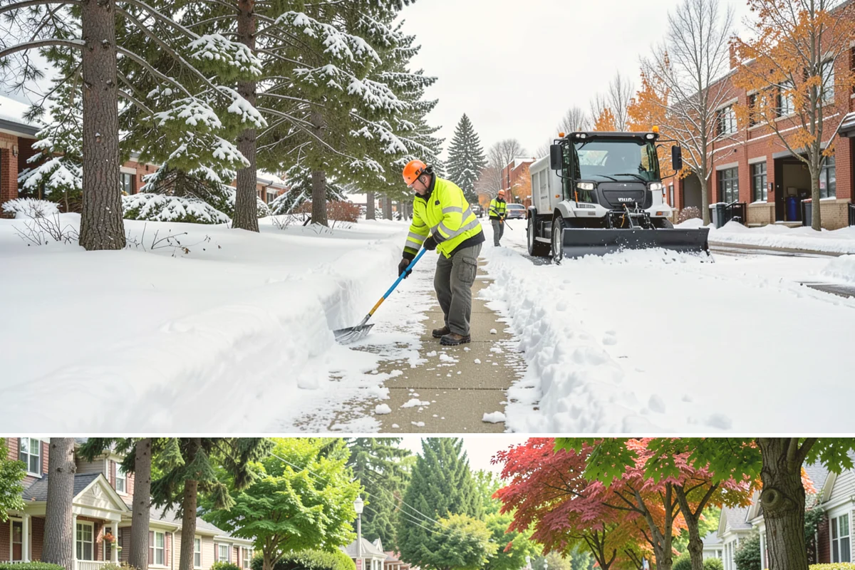 Commercial Roof Snow Removal in Beaux Arts Village, King County, WA - Commercial roof snow removal is critical through sustained lowland snow and rain-on-snow events that threaten wide flat...