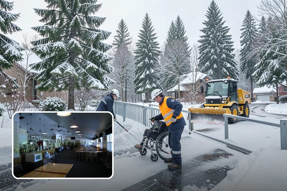 Commercial Roof Snow Removal in Black Diamond, King County, WA - Keeps large roofs under safe structural load limits