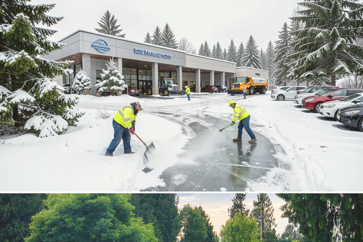 Commercial Roof Snow Removal in Bonney Lake, Pierce County, WA - Commercial roof snow removal is critical through sustained lowland snow and rain-on-snow events that threaten wide flat...