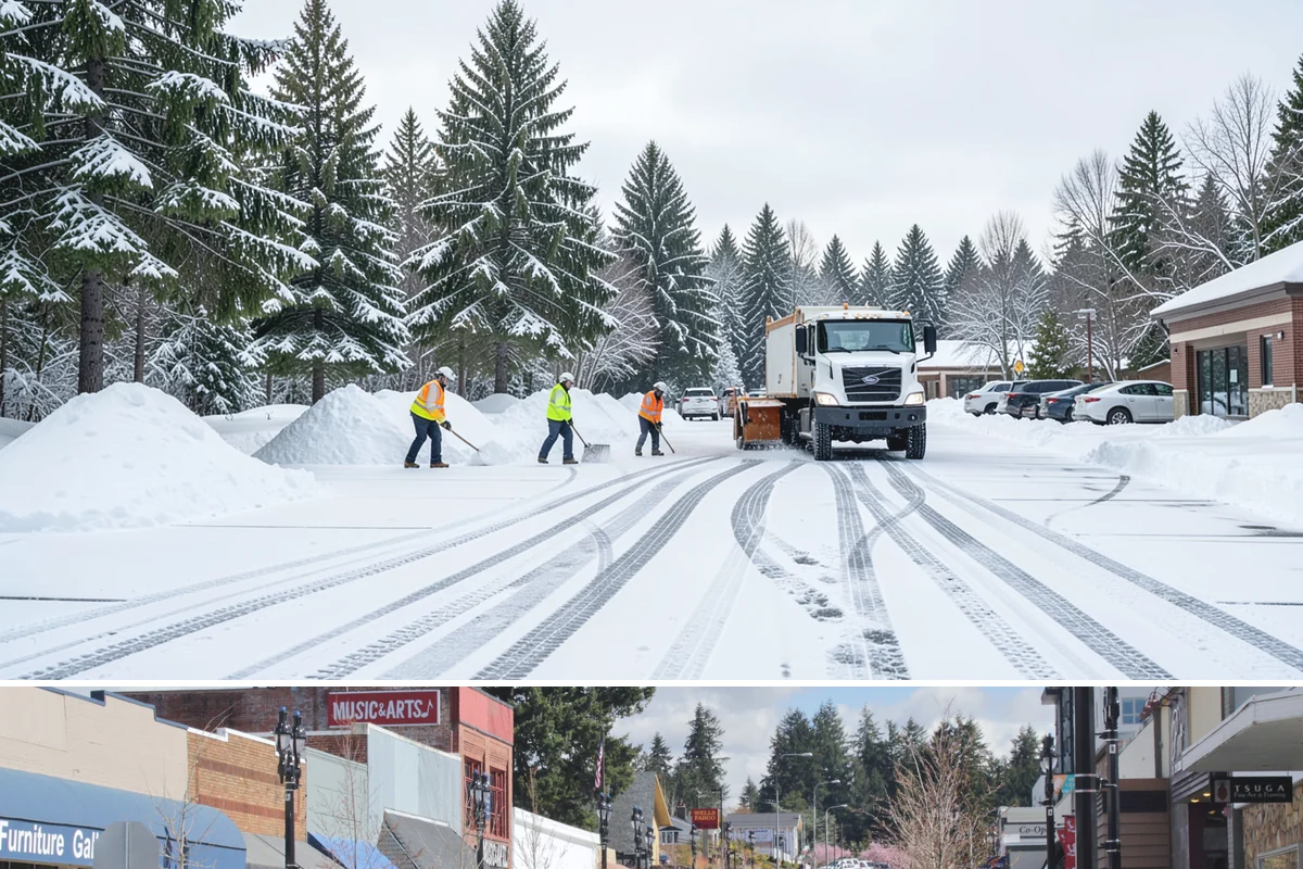 Commercial Roof Snow Removal in Bothell, King County, WA - Commercial roof snow removal is critical through sustained lowland snow and rain-on-snow events that threaten wide flat...