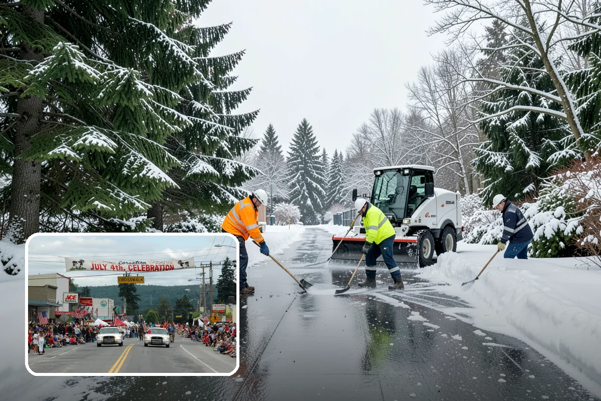 Commercial Roof Snow Removal in Carnation, King County, WA - Keeps large roofs under safe structural load limits