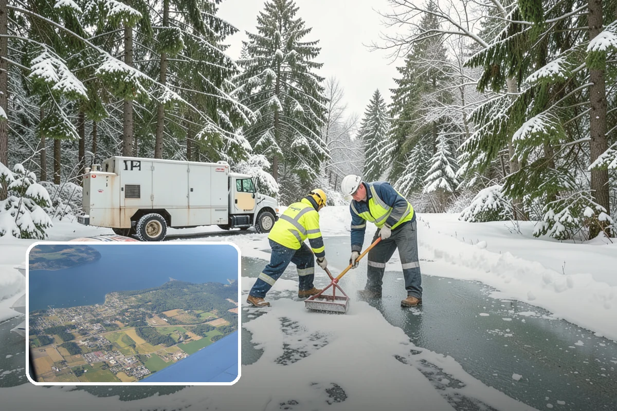 Commercial Roof Snow Removal in Coupeville, Island County, WA - Keeps large roofs under safe structural load limits
