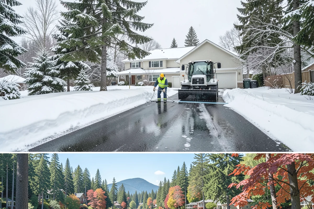 Commercial Roof Snow Removal in Covington, King County, WA - Commercial roof snow removal is critical through sustained lowland snow and rain-on-snow events that threaten wide flat...