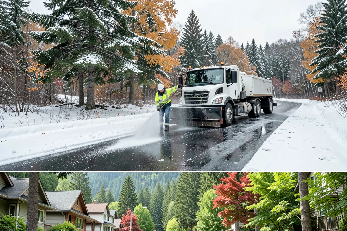 Commercial Roof Snow Removal in Darrington, Snohomish County, WA - Commercial roof snow removal is critical through sustained lowland snow and rain-on-snow events that threaten wide flat...